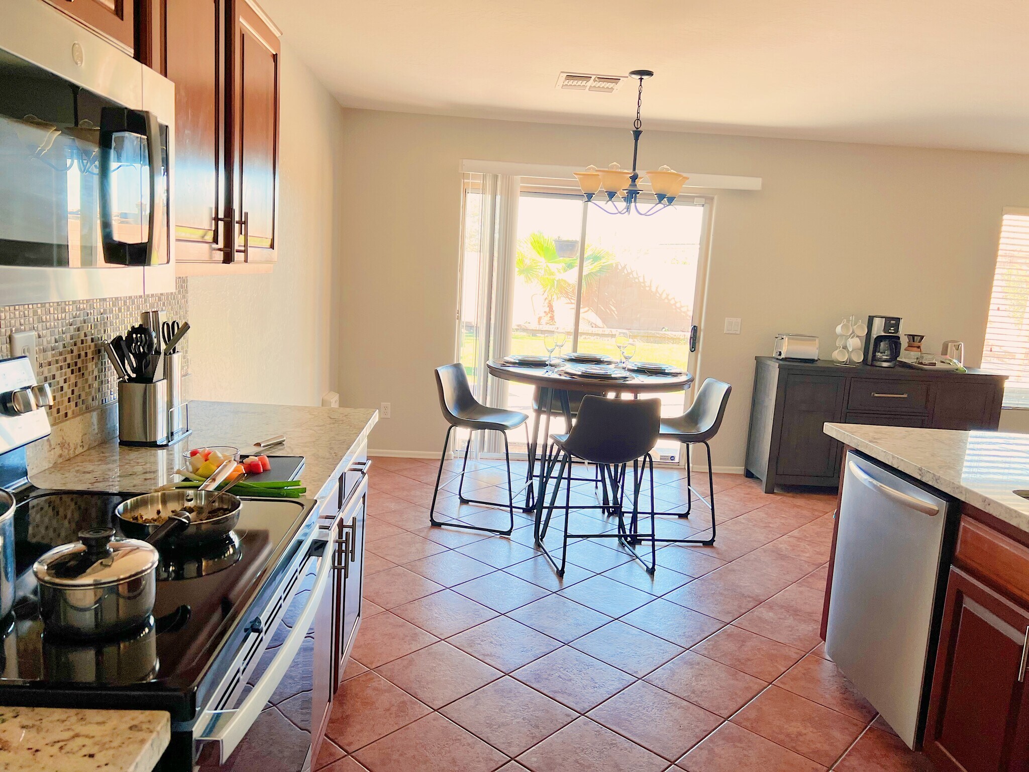 Kitchen Adj. Dining Area - 17464 W Caribbean Ln