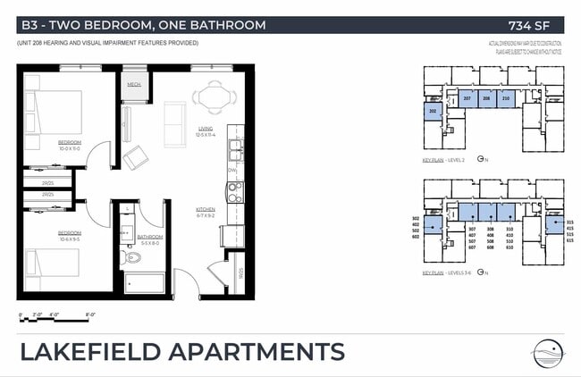 Floorplan - Lakefield Apartments