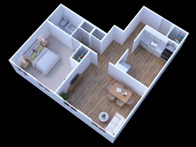 Extra Large One Bedroom - Revere Crossing Apartments