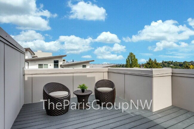 Building Photo - Stunning Mod West Seattle TH * Roof Deck Views, AC & Upgrades!