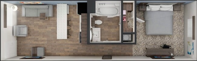 Floorplan - stayAPT Suites Cleveland