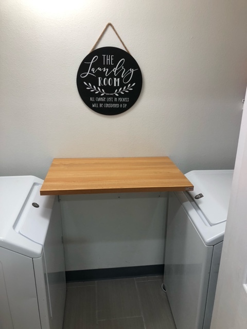 Laundry Room in Kitchen Area - 322 East Central Blvd