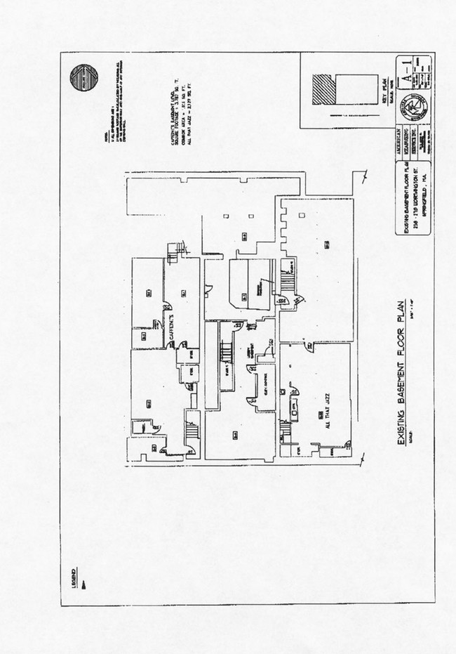 Floor Plan Basement - 254-270 Worthington St