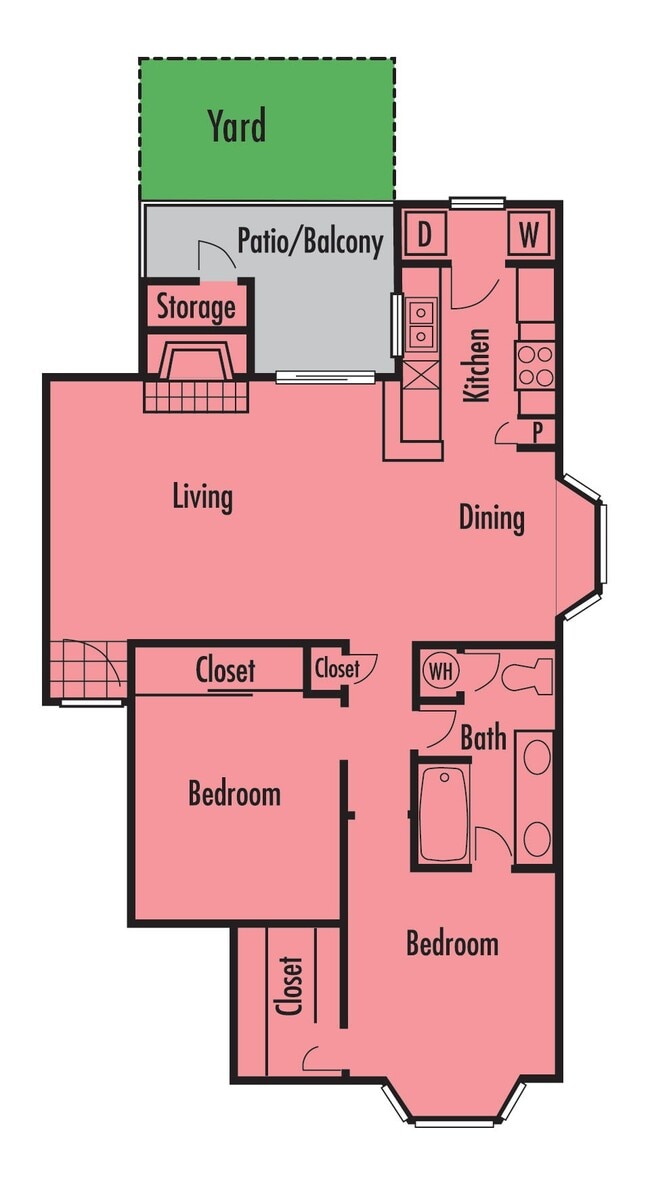 Floorplan - Bear Creek at Harwood Apartments