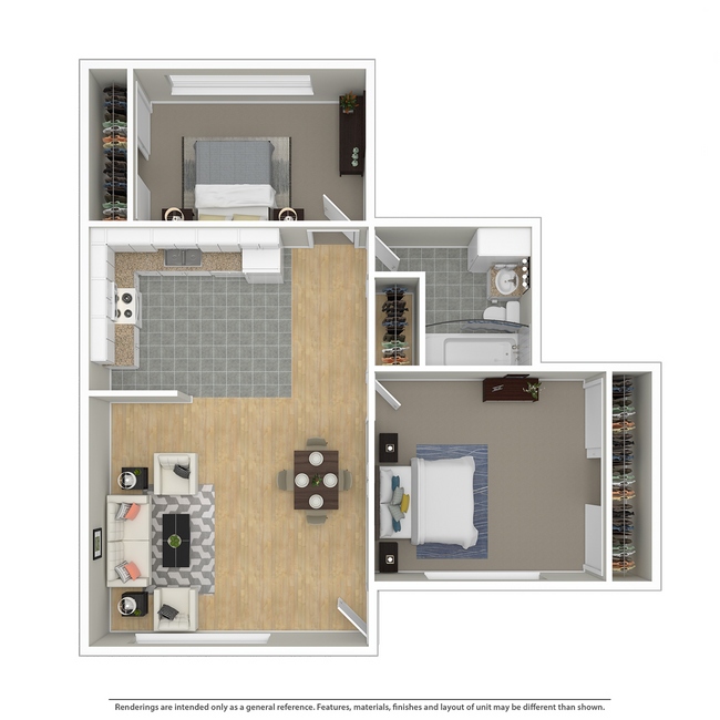 Floorplan - Eagle Pointe Apartments