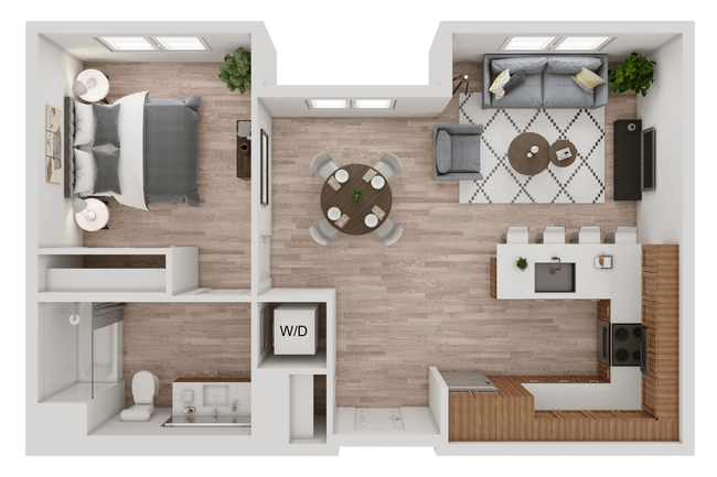 Floorplan - Nine88 Apartments