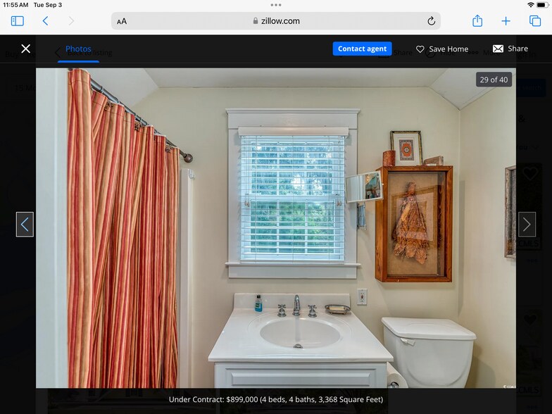 2nd upstairs bathroom - 15 Morven Ln
