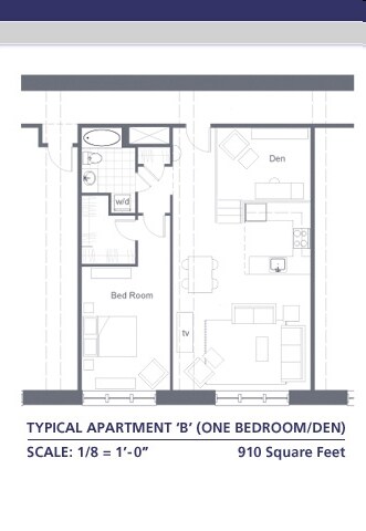 1BR/1BA - The Farr Lofts