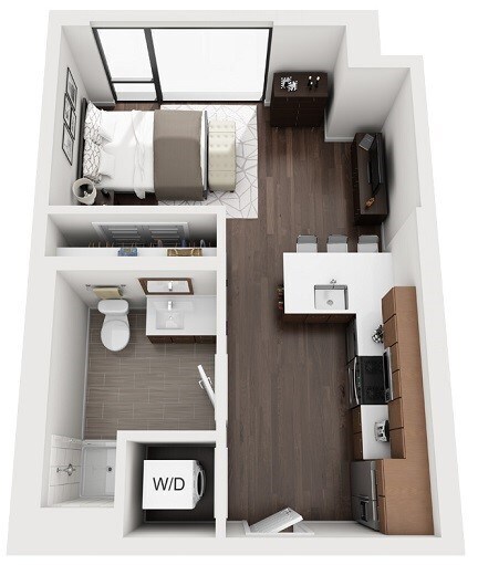 Floorplan - 1000 Speer by Windsor