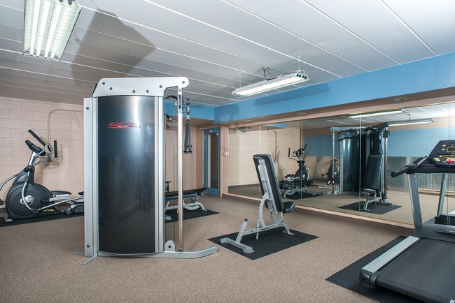 Fitness Center - 350 Thompson Apartments