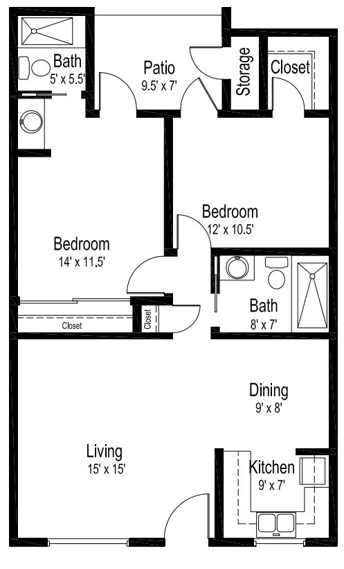 Floorplan - Fellowship Square Historic Mesa