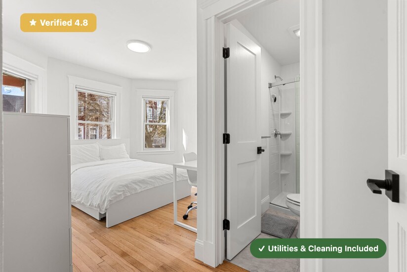 Building Photo - New RoostUp Furnished Private Bedroom with Private Bath near Savin Hill, Dorchester!