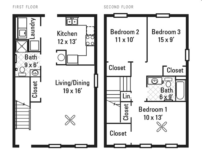 3BR/2BA - Liberty Green