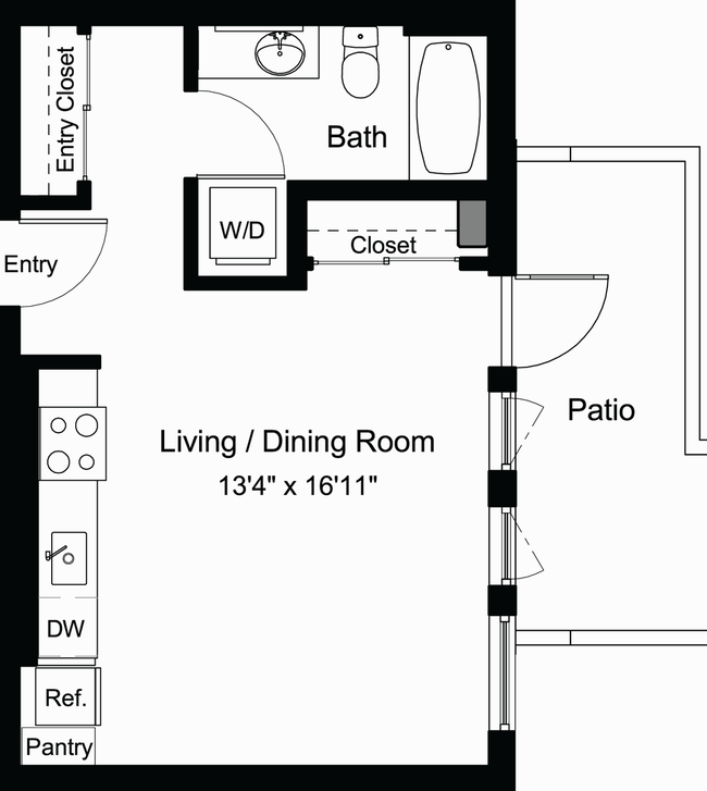 Floorplan - Chloe on Madison