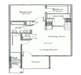 1BR/1BA - Maple Tree Apartments