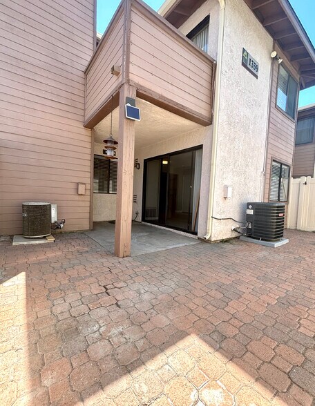 Backyard and patio - 1339 Massachusetts Ave