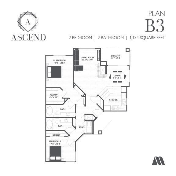 Floorplan - Ascend at Kierland