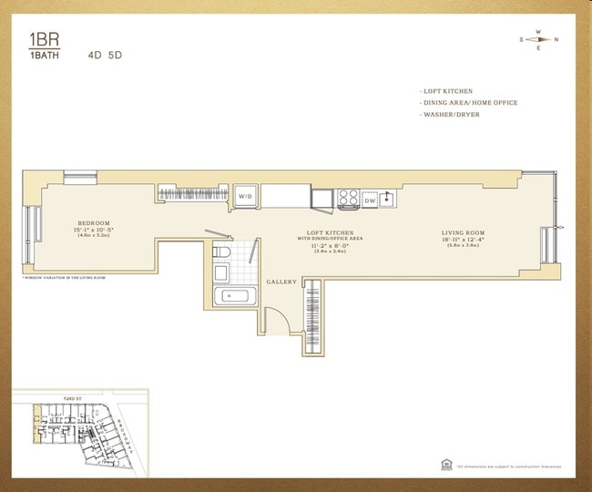 1BR/1BA - The Corner