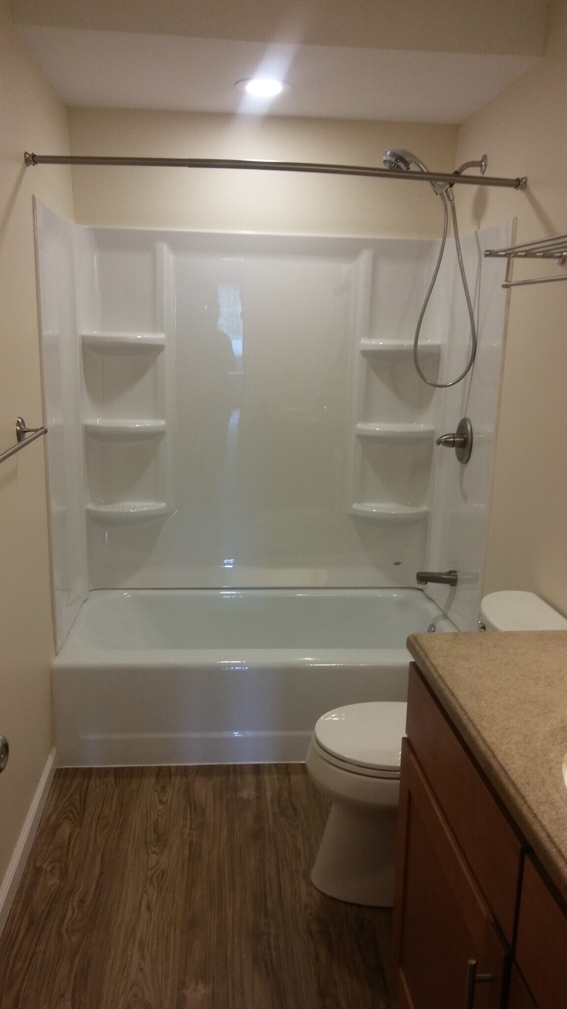 Bathroom with linen closet - 2 Harris Rd