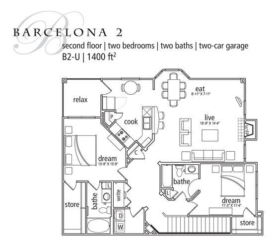 Floorplan - Mansions at Timberland