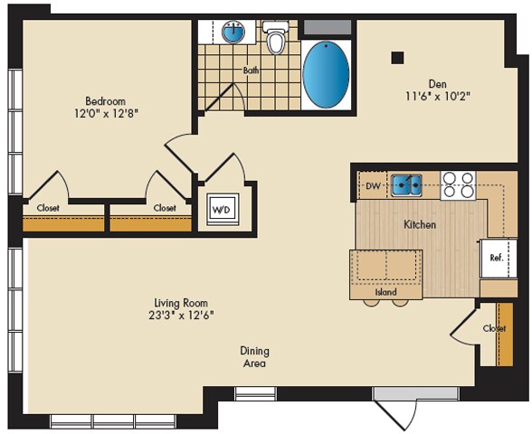 Floorplan - The Village at Taylor Pond