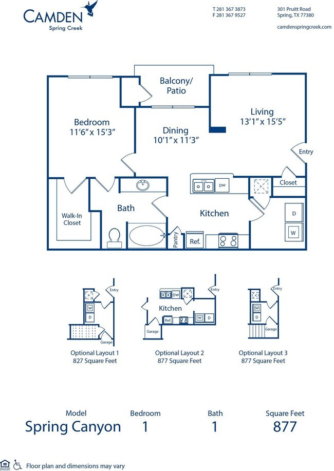 Floorplan - Camden Spring Creek