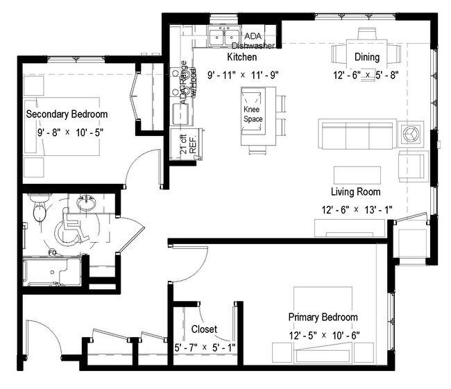Floorplan - Owasso Gardens (Age 55+)