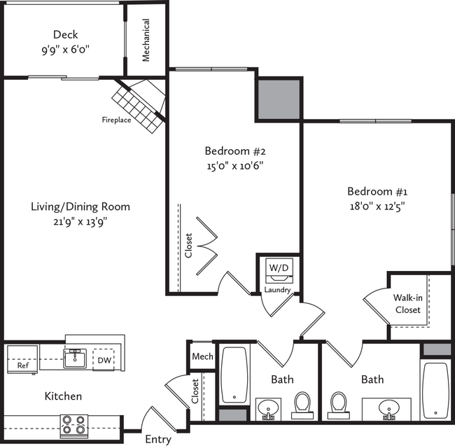 Floorplan - The Henry