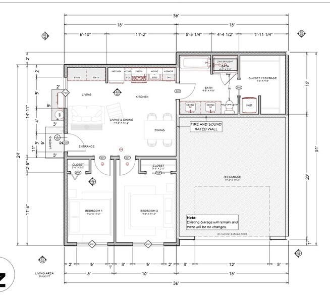 Floorplan - 7834 S Harvard Blvd