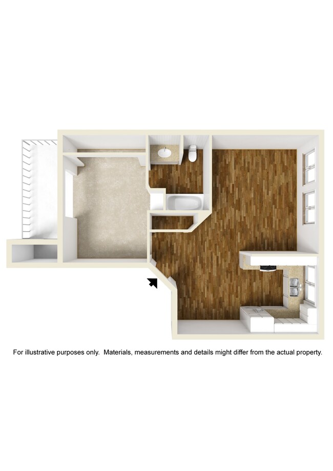 Floorplan - Washington Terrace Apartments