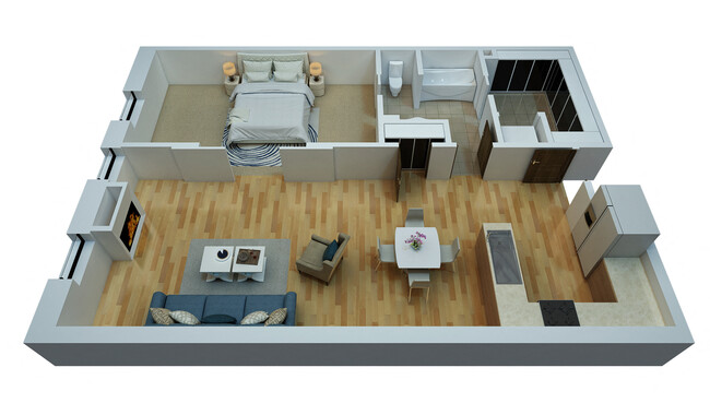 Floorplan - Larson Square Lofts