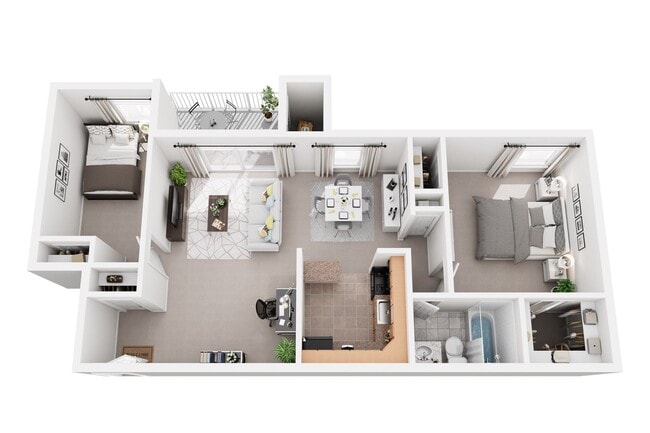 2 Bedroom - Brookstone