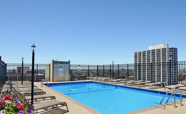 Rooftop pool - 450 W Briar Plz