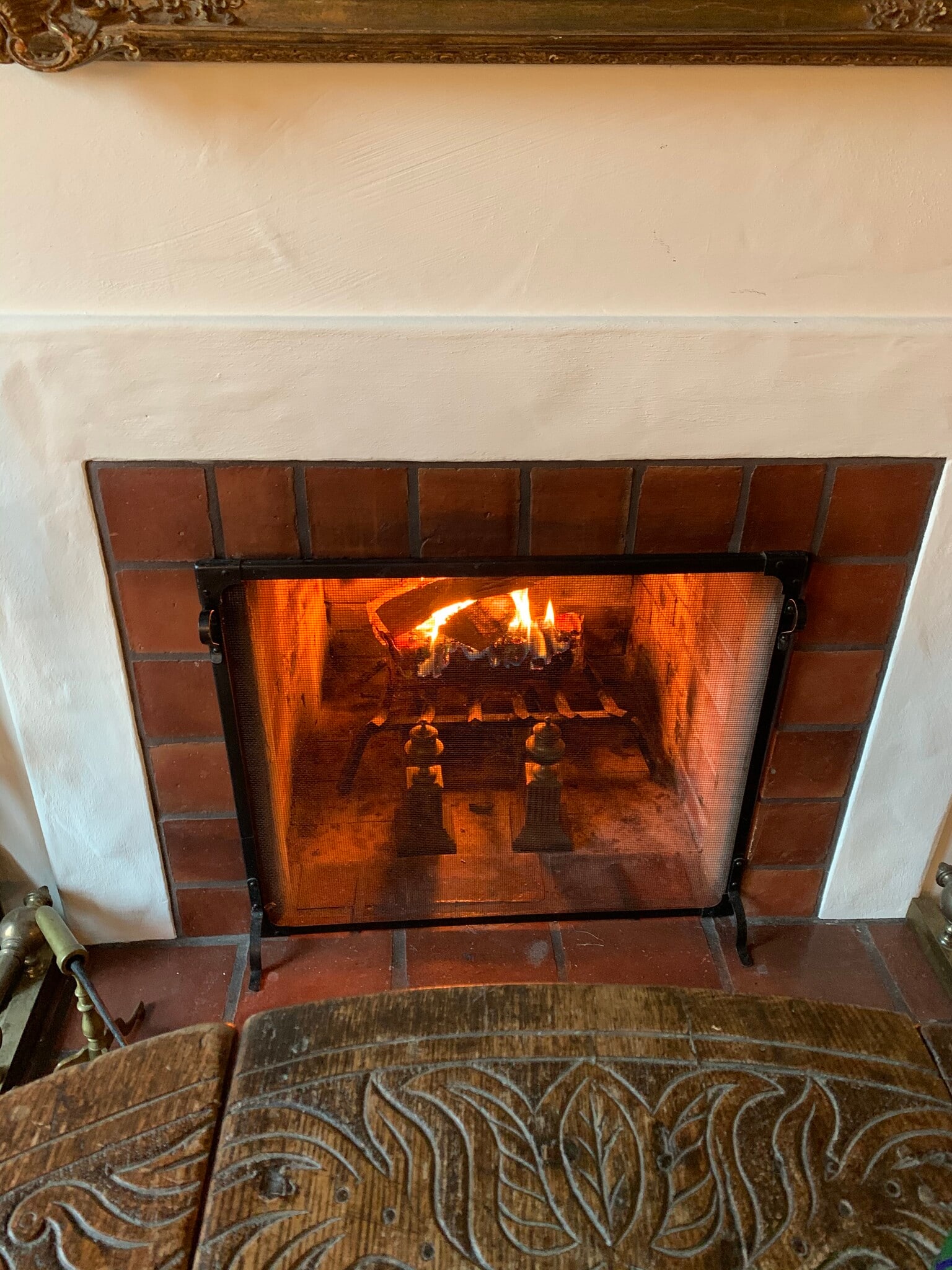 Fireplace - 17 Encina Dr