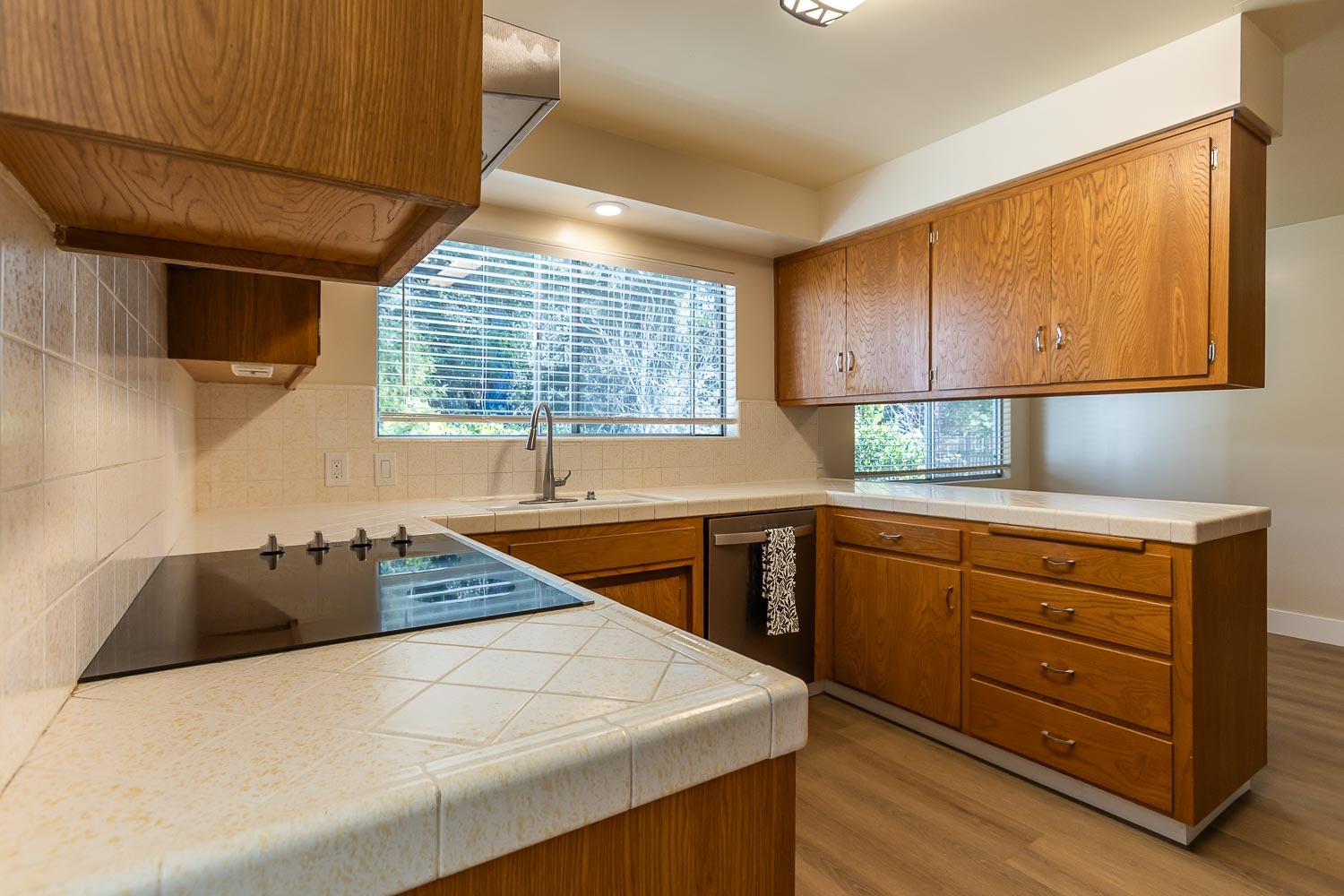 Kitchen - New stovetop & dishwasher - 679 Rancho Dr