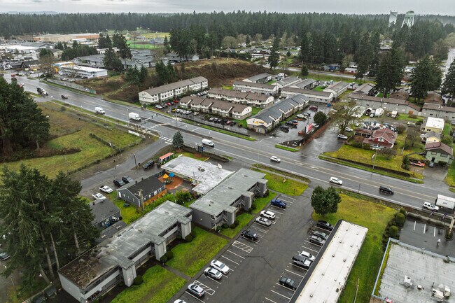 Aerial Photo - Cornerstone Apartments