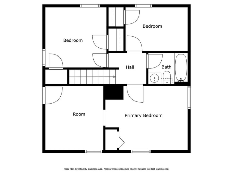 Upstairs Bedrooms & Bath - 203 E McKinley St