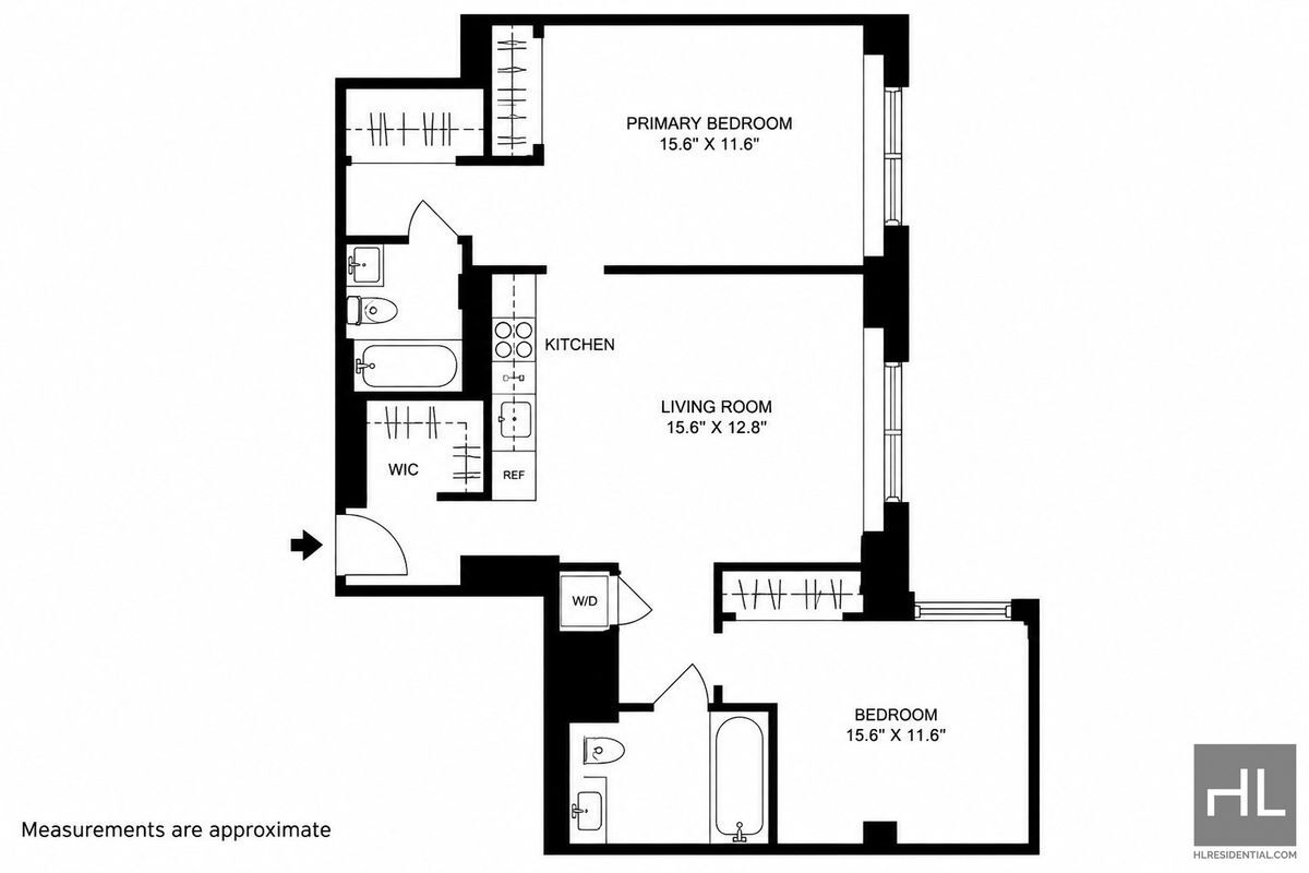 Building Photo - NO FEE 2 bed 2 bath with laundry in unit. | 21st floor | upper west side.