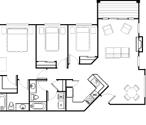 3BR/2BA - Echo Ridge