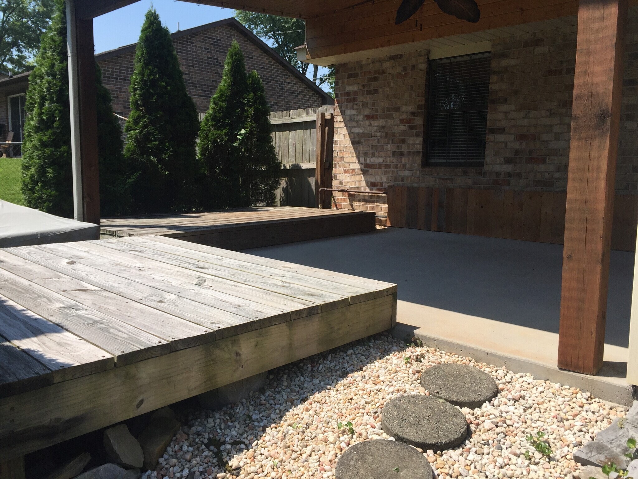 Back Patio/Deck - 4912 Angelia Dr