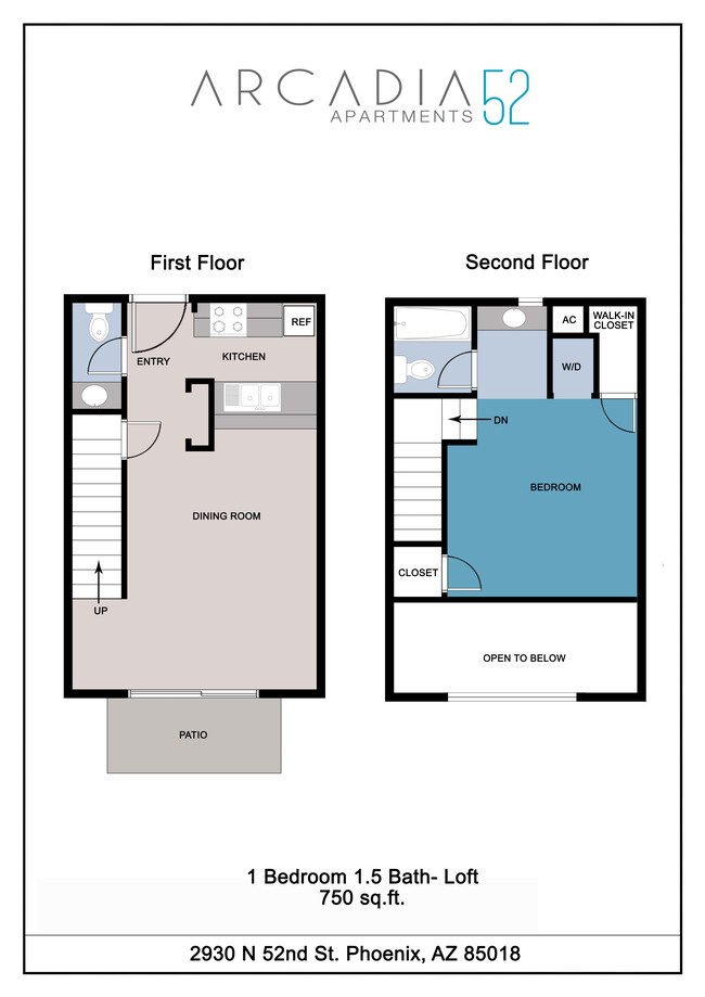 Floorplan - Arcadia 52