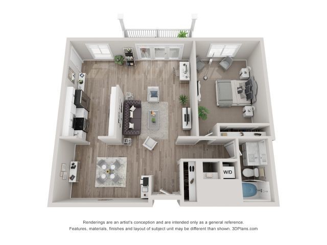 Floorplan - Valley Lo Towers II Apartments