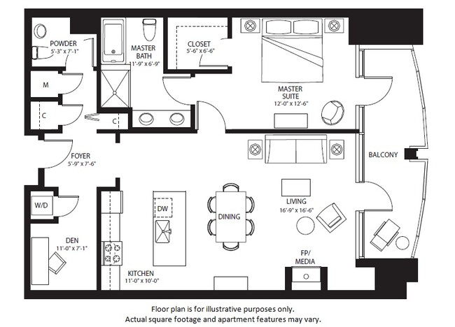 Floorplan - The Bravern