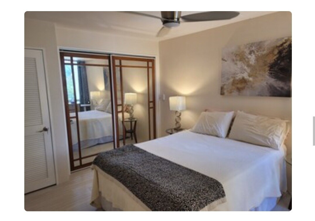 Fully Furnished Master Bedroom - 111 Kahului Beach Rd