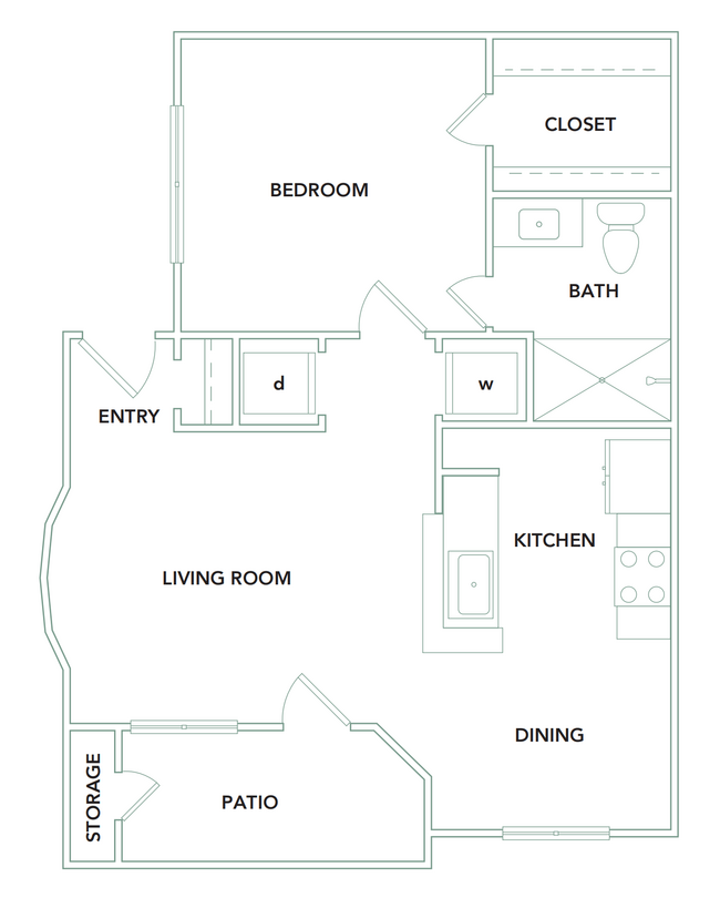 Floorplan - The Aster Sugar Land