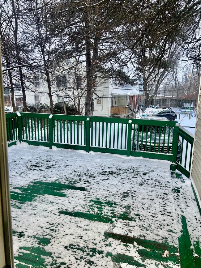 back deck - 703 Washtenaw Rd