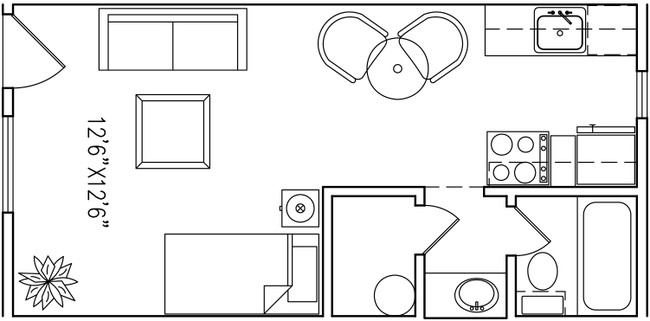 Floorplan - Hyde Park Forty Fifth