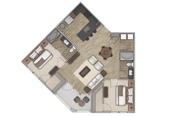 Floorplan - Messina Luxury Apartments