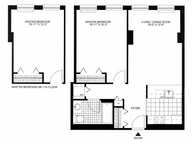 Floorplan - The North Independence