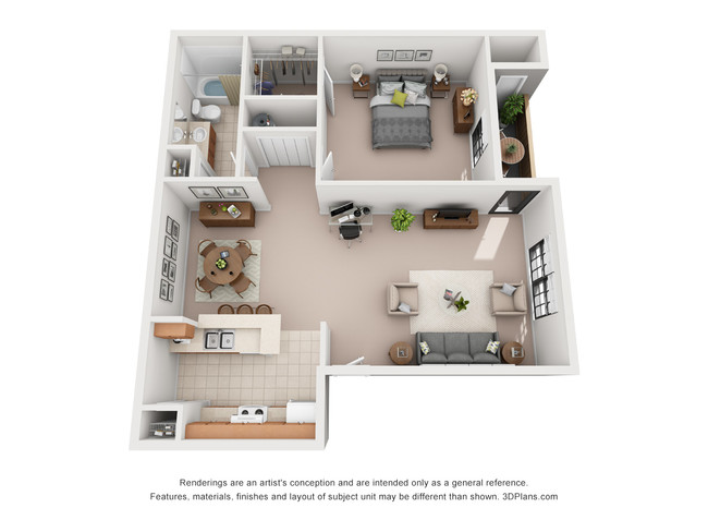 Floorplan - Forestlake Apartments